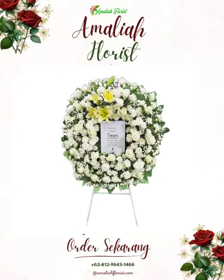 Krans Bunga Duka Serai Serumpun